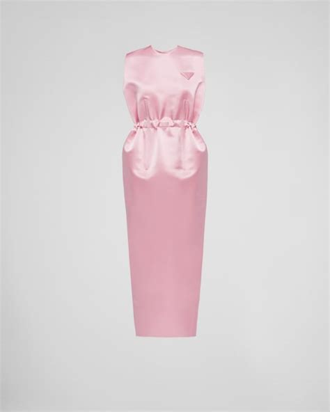 prada pink cotton dress|prada skims dress.